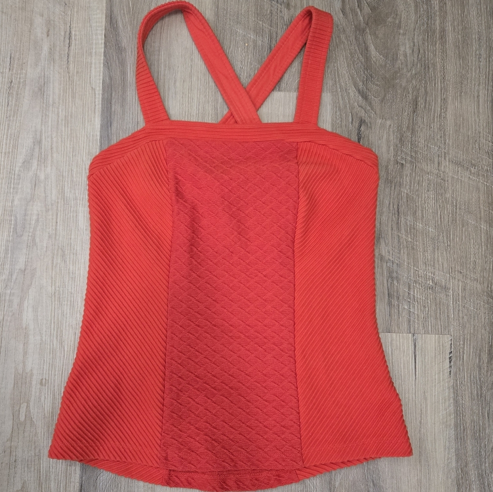 Anthropologie Deletta Gavi‎ Orange Size XS Anthropologie Style Soft & Feminine